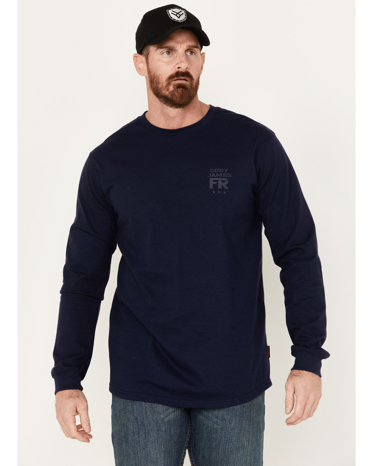 Cody James Men's FR Vintage Graphic Long Sleeve Work Shirt - Tall
