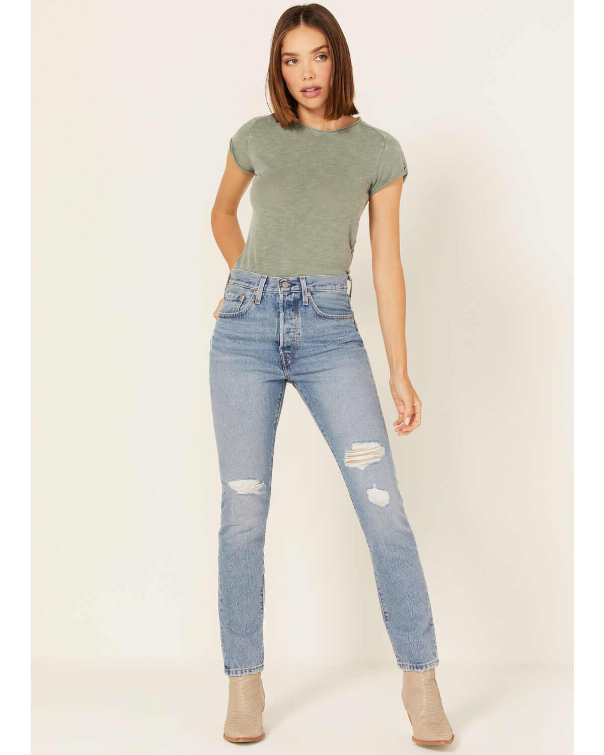 Levi's Women's 501 Medium Wash Mid Rise Distressed Skinny Jeans 1 152922-levi-s-women-s-501-medium-wash-mid-rise-distressed-skinny-jeans-1.jpg