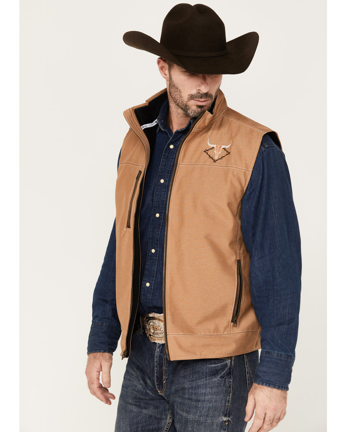 Cowboy Hardware Men's Tech Woodsman Solid Vest