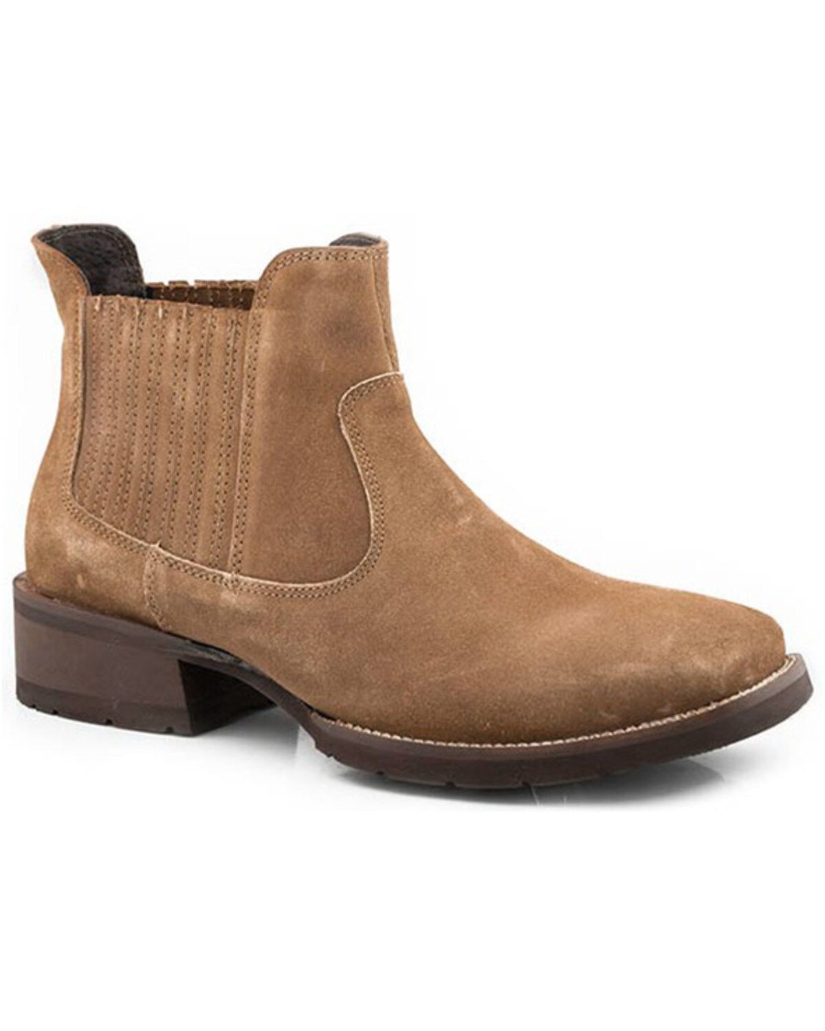 Roper Men's Lucas Romeo Cow Suede Performance Western Ankle Boots - Square Toe 1 154959-roper-men-s-lucas-romeo-cow-suede-performance-western-ankle-boots-square-toe-1.jpg