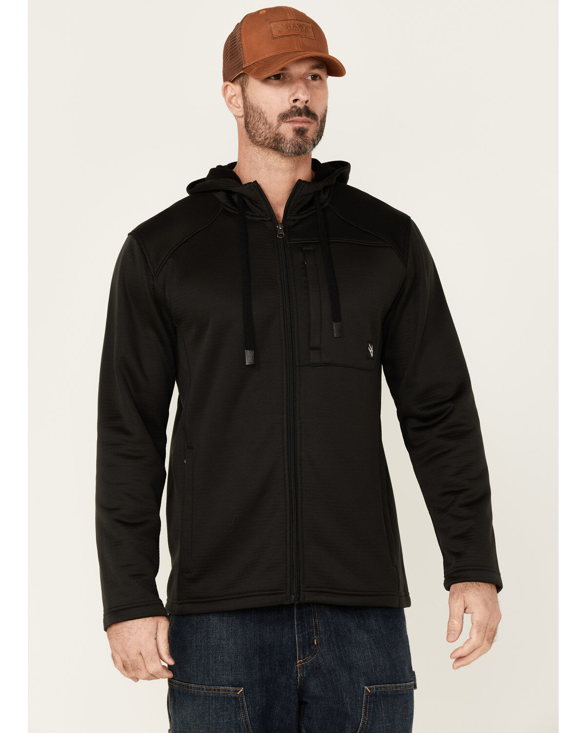 Hawx Men's Merrick Grid Back Zip-Front Fleece Hooded Work Jacket 1 154987-hawx-men-s-merrick-grid-back-zip-front-fleece-hooded-work-jacket-1.jpg