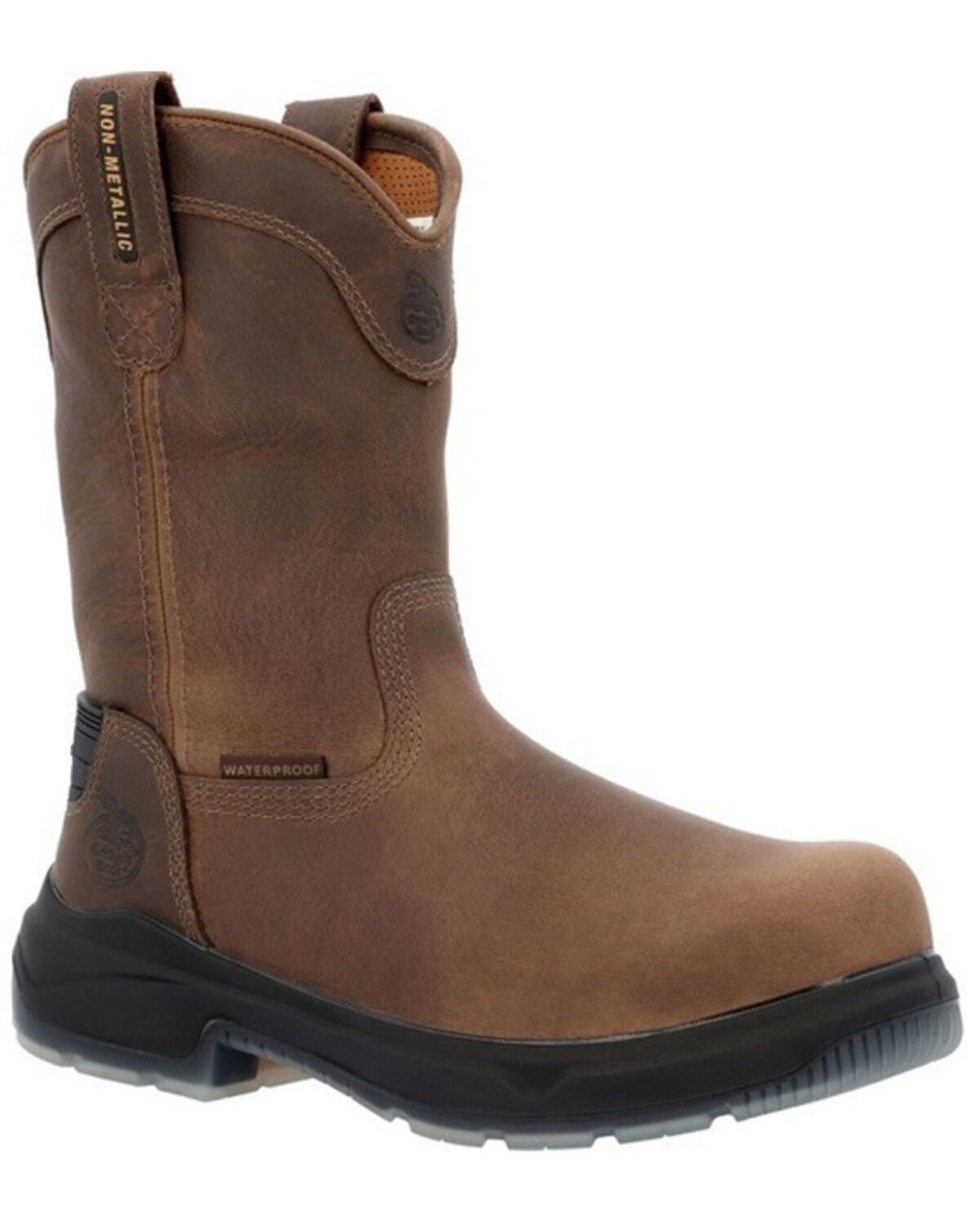 Georgia Men's Flxpoint Ultra Waterproof Wellington Pull On Work Boot - Composite Toe 1 156195-georgia-men-s-flxpoint-ultra-waterproof-wellington-pull-on-work-boot-composite-toe-1.jpg