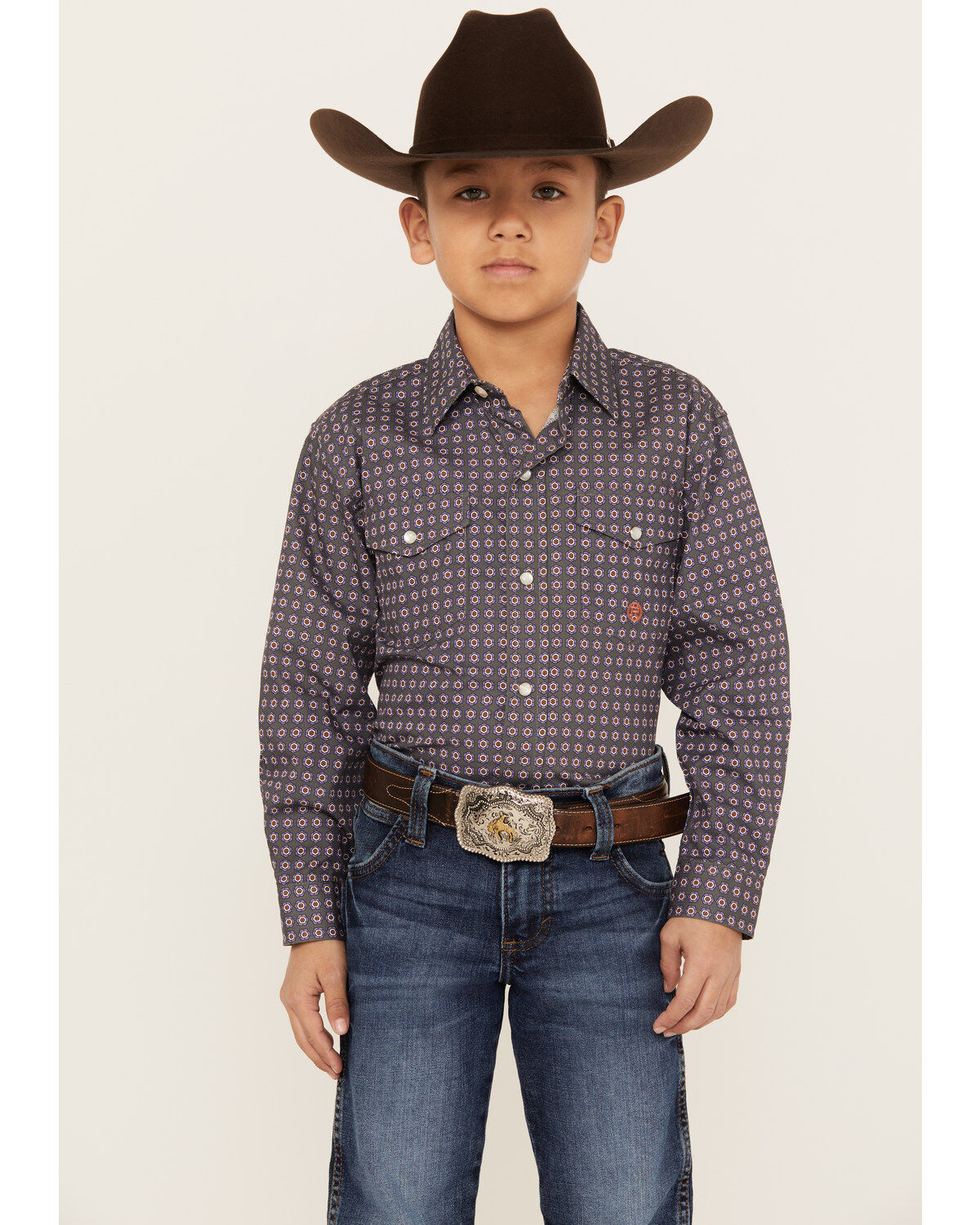 Roper Boys' Amarillo Geo Print Long Sleeve Western Pearl Snap Shirt 1 156655-roper-boys-amarillo-geo-print-long-sleeve-western-pearl-snap-shirt-1.jpg
