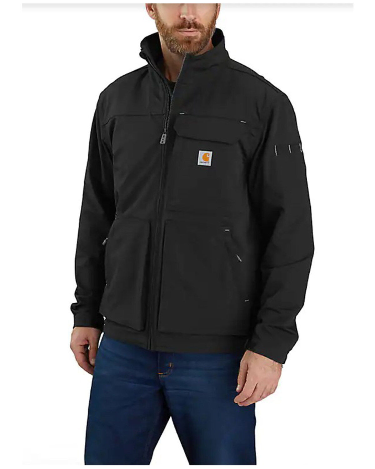 Carhartt Men's Rugged Flex&reg; Super Dux Relaxed Fit Lightweight Zip-Front Work Jacket