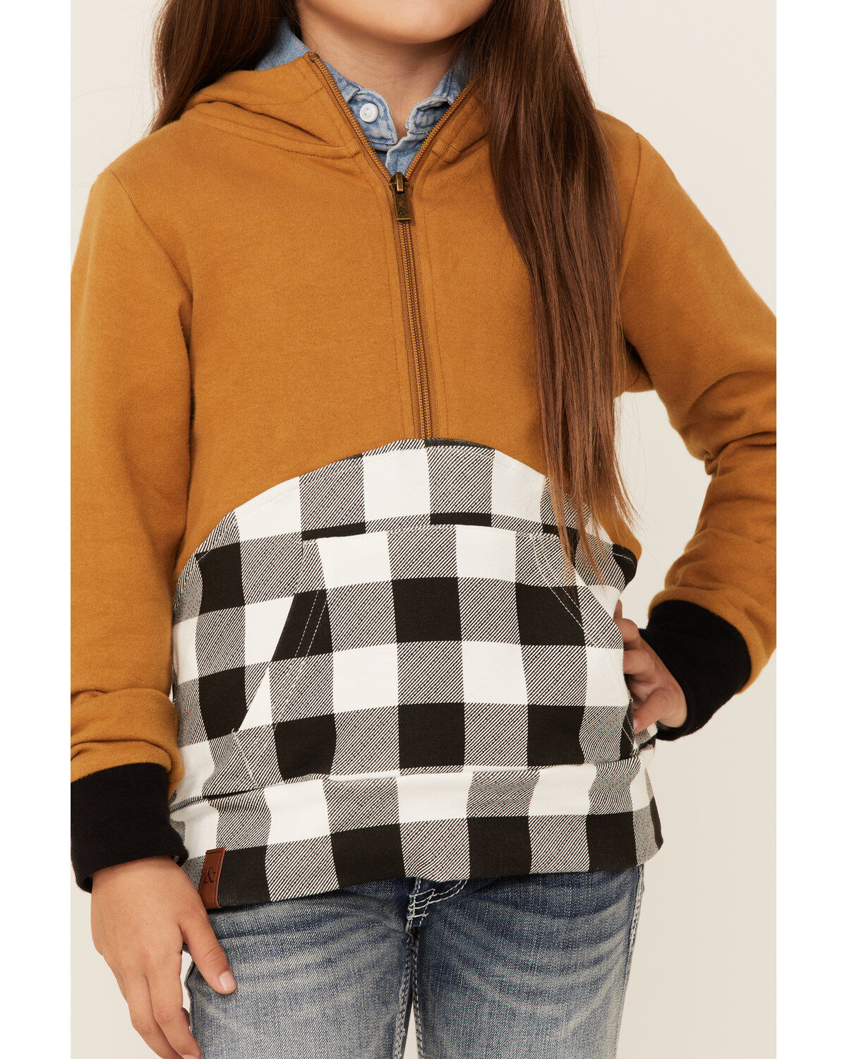 158094-ampersand-avenue-infant-and-toddler-s-buffalo-check-1-2-zip-hooded-pullover-1.jpg