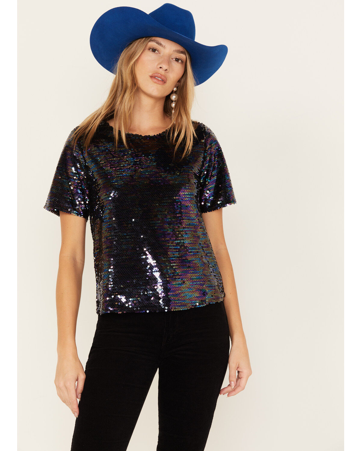 Molly Bracken Women's Oil Slick Sequin Top 1 158109-molly-bracken-women-s-oil-slick-sequin-top-1.jpg