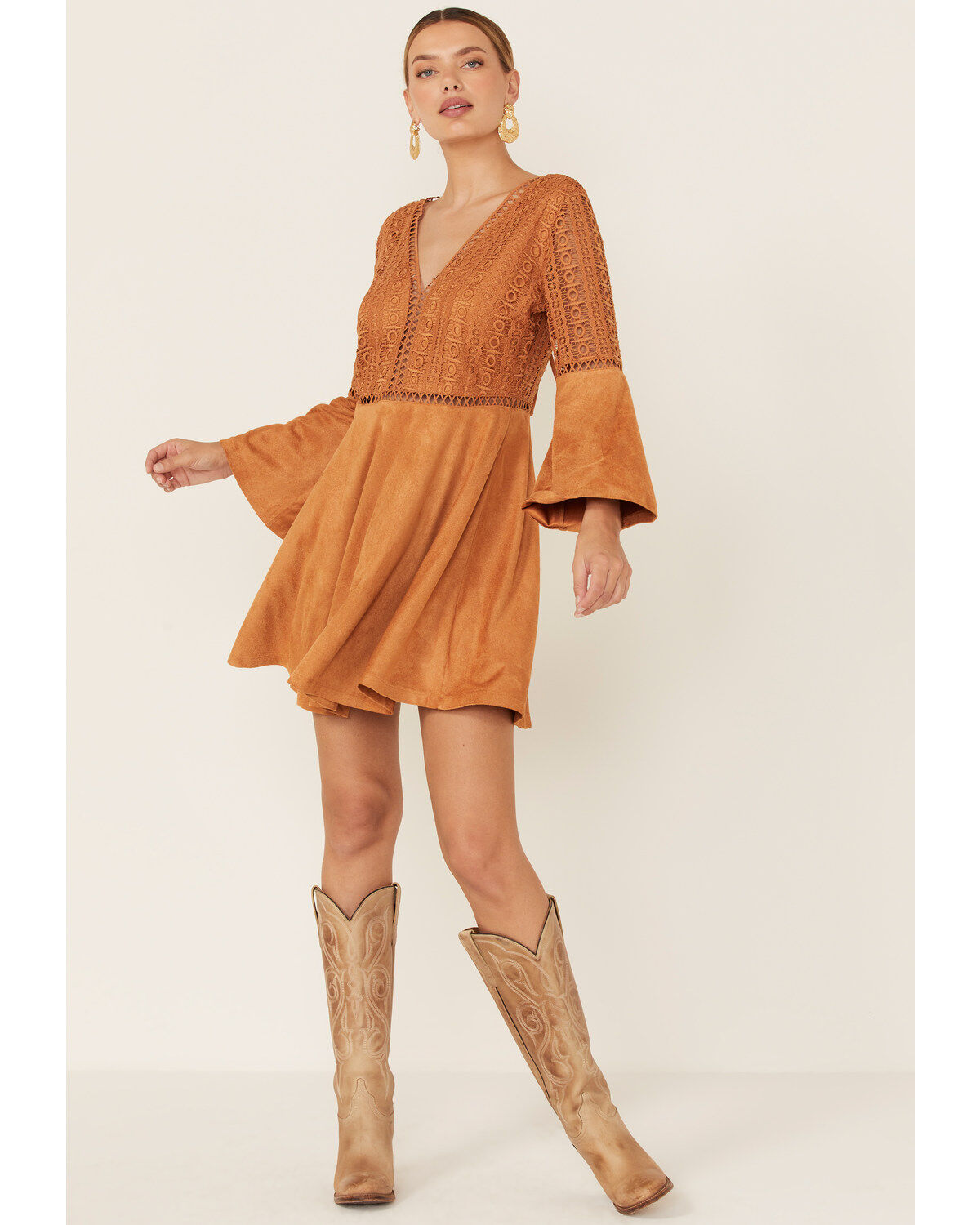 Beyond The Radar Women's Cut-Out Bell Sleeve Mini Dress 1 161321-beyond-the-radar-women-s-cut-out-bell-sleeve-mini-dress-1.jpg