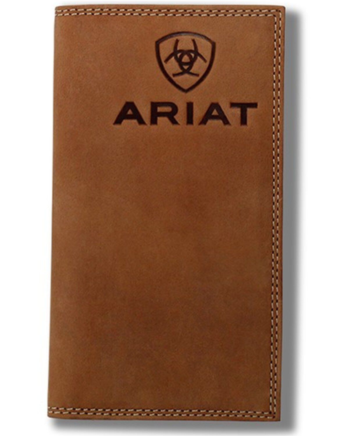Ariat Men's Embossed Logo Checkbook Wallet 1 162000-ariat-men-s-embossed-logo-checkbook-wallet-1.jpg