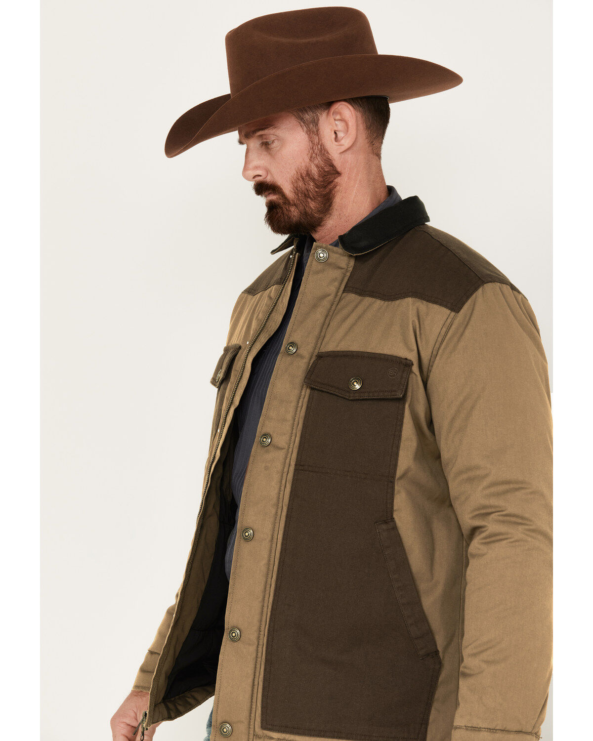 Blue Ranchwear Men's Waxed Canvas Jacket