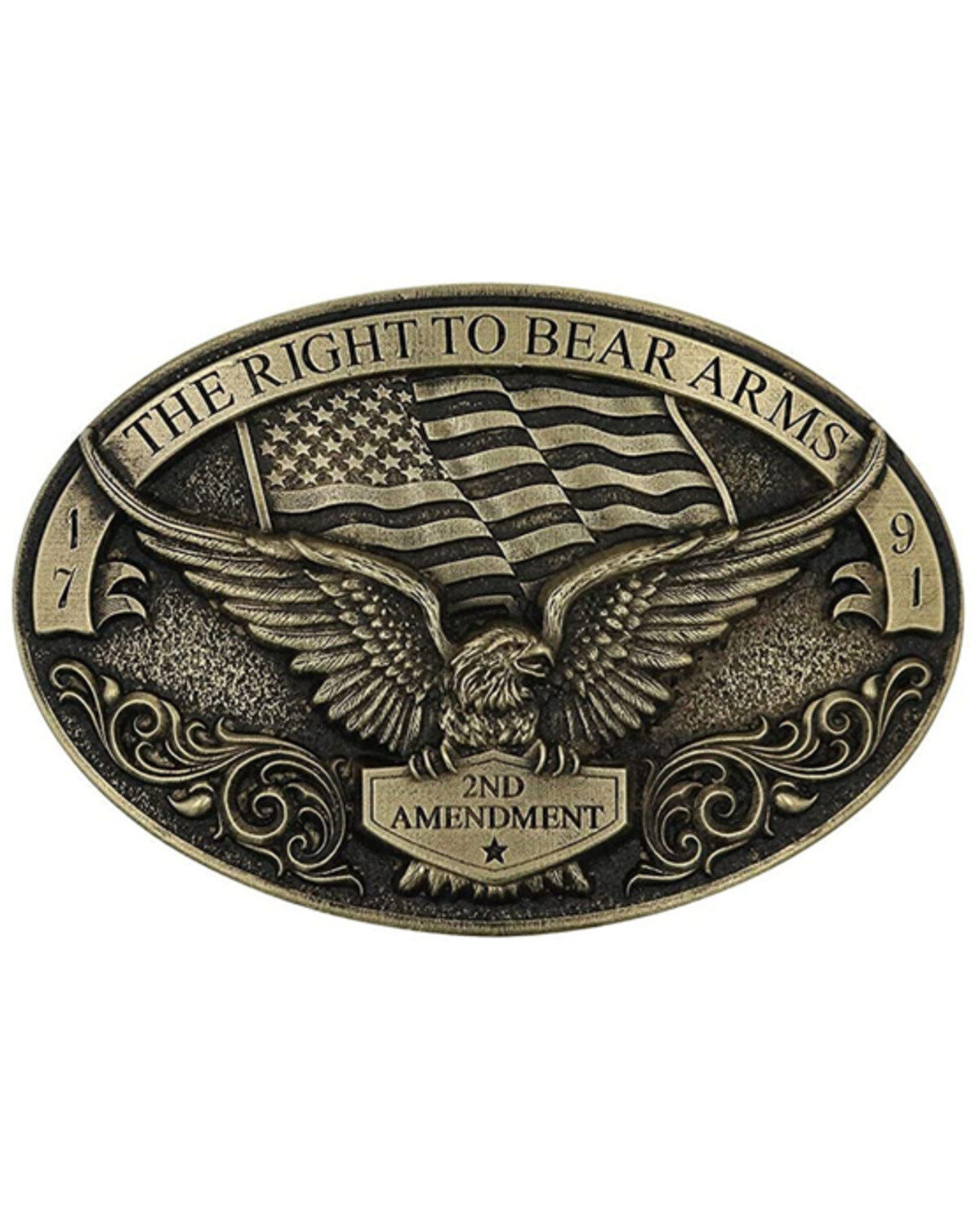 Montana Silversmiths Men's Soaring Eagle Arms Belt Buckle 1 163848-montana-silversmiths-men-s-soaring-eagle-arms-belt-buckle-1.jpg