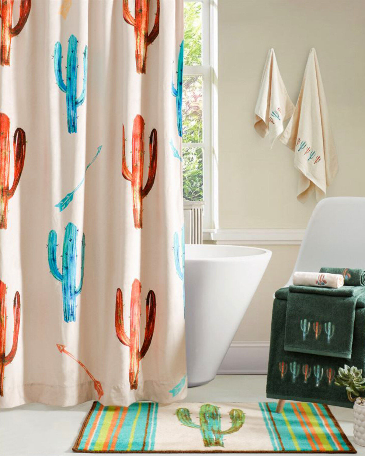 16493-hiend-accents-cream-printed-cactus-shower-curtain-1.jpg