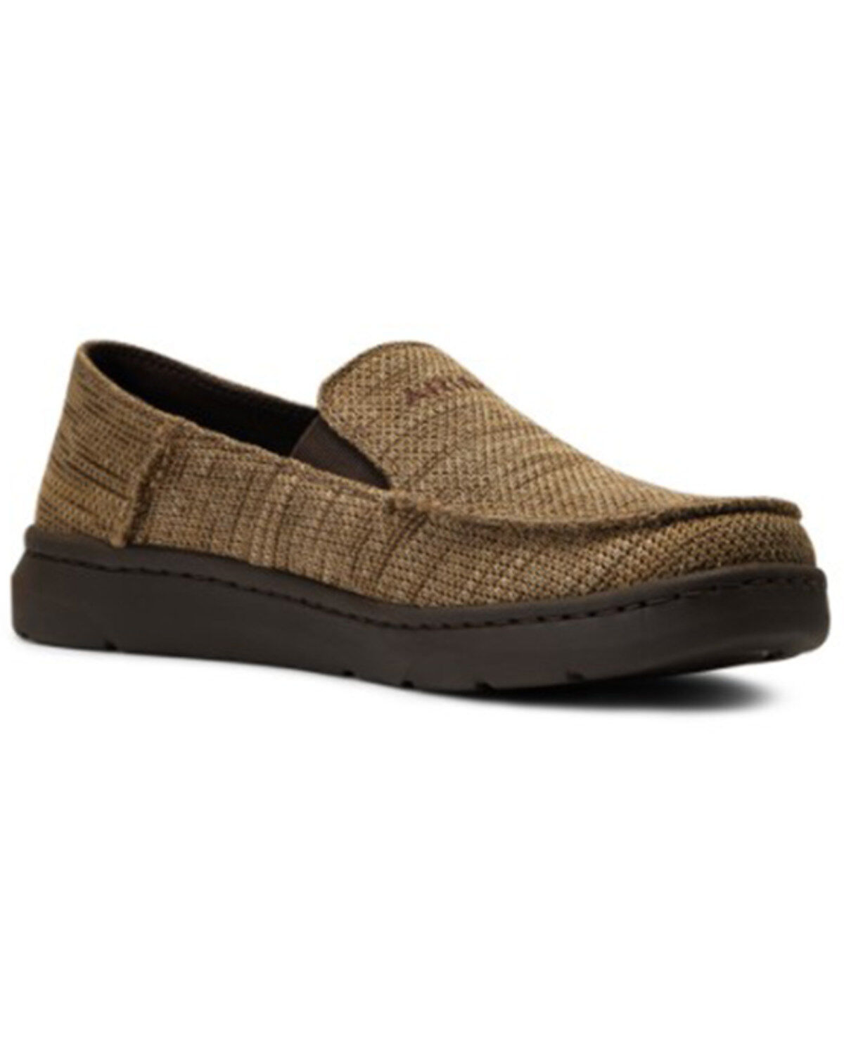 Ariat Men's Heather Tan Hilo 360 Canvas Slip-On Casual Shoe - Moc Toe 1 165600-ariat-men-s-heather-tan-hilo-360-canvas-slip-on-casual-shoe-moc-toe-1.jpg