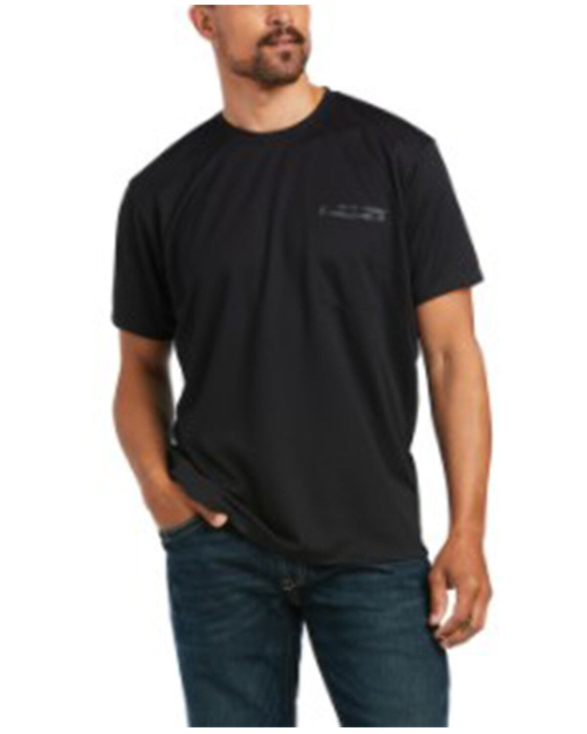 Ariat Men's Rabar Polartec Elite All Season Work Pocket T-Shirt