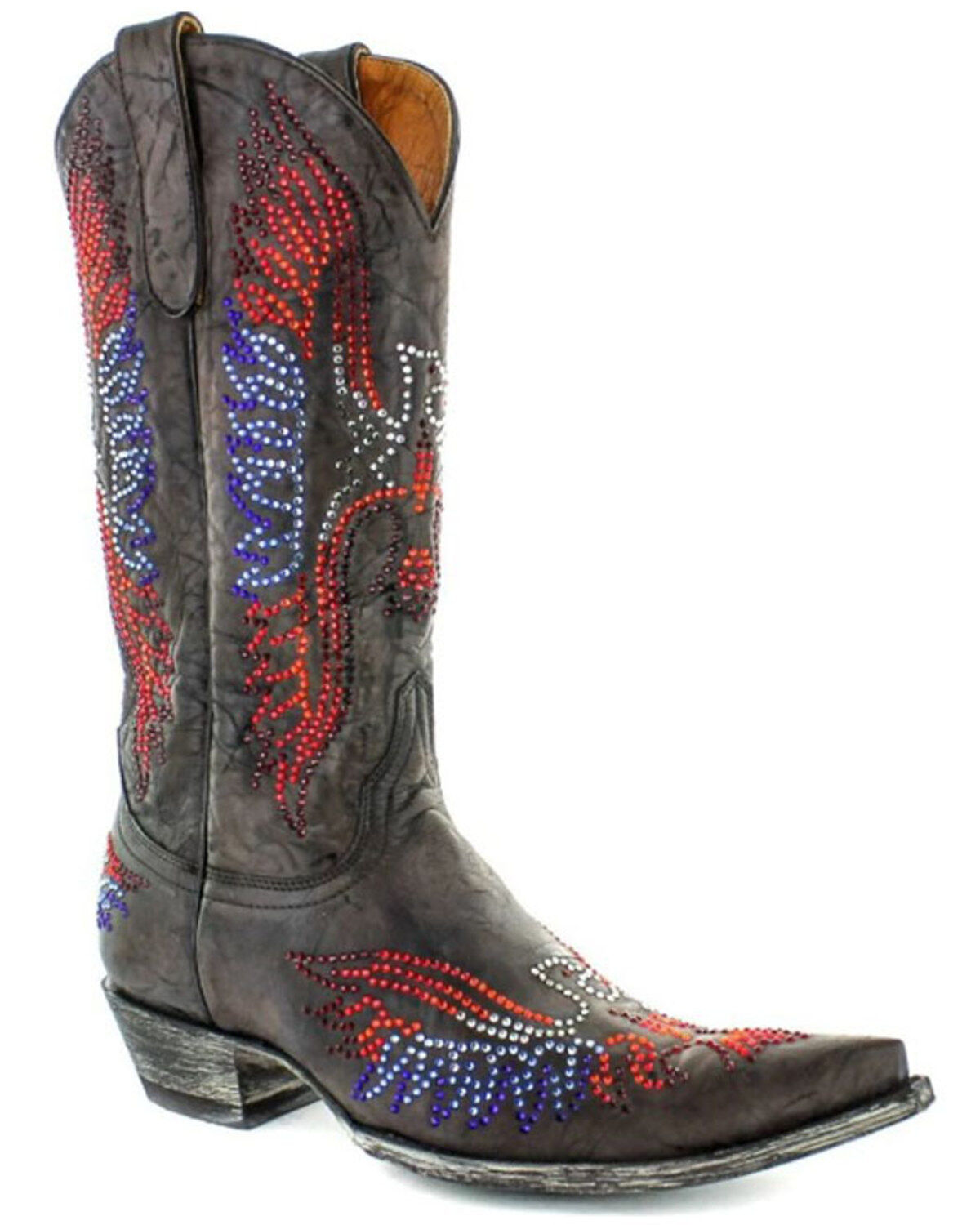 Old Gringo Women's Eagle Crystals Western Boots - Snip Toe 1 167229-old-gringo-women-s-eagle-crystals-western-boots-snip-toe-1.jpg