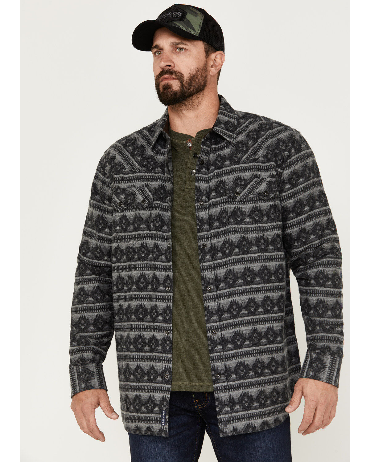 Moonshine Spirit Men's Southwestern Long Sleeve Flannel Western Shirt 1 169780-moonshine-spirit-men-s-southwestern-long-sleeve-flannel-western-shirt-1.jpg