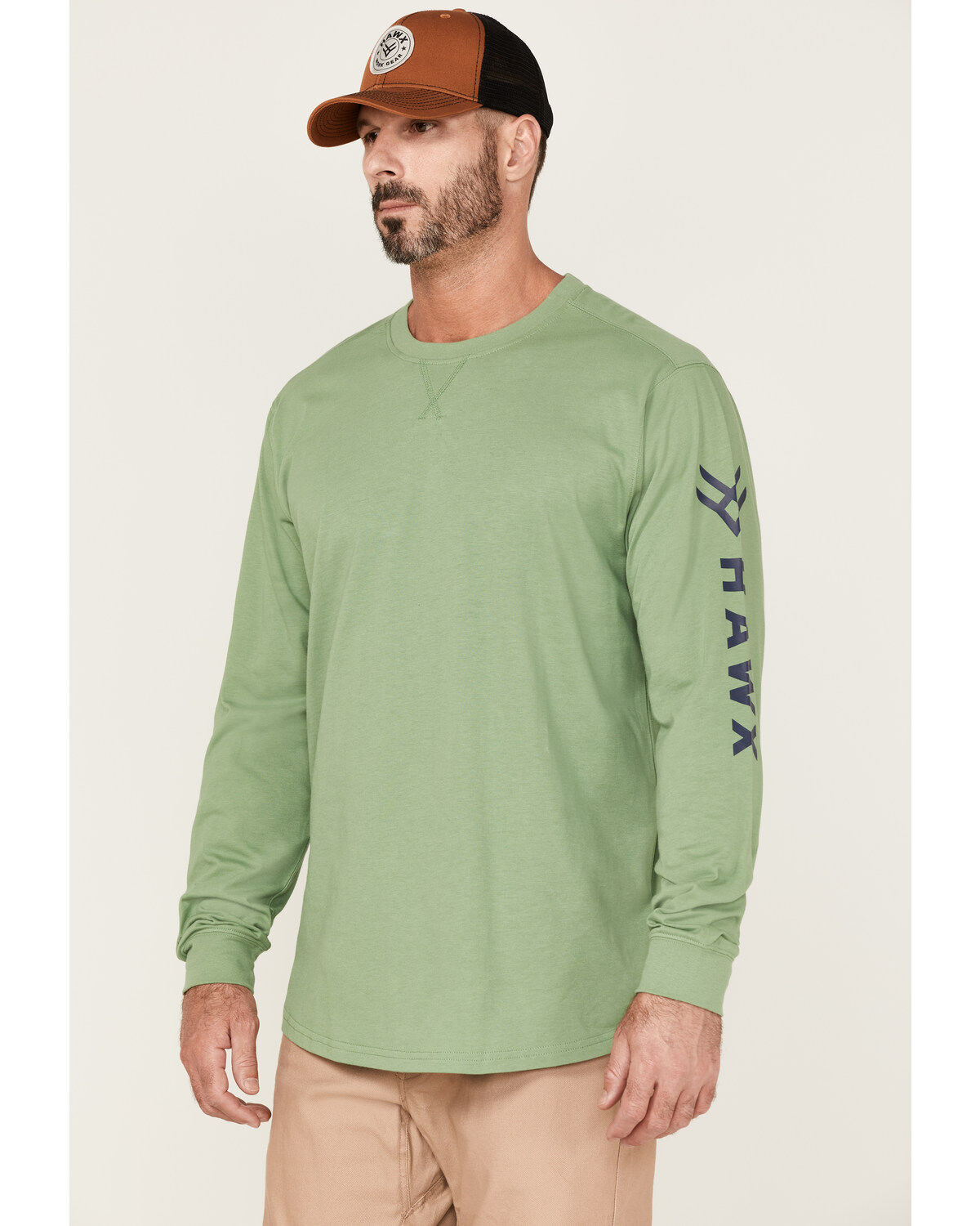 Hawx Men's Logo Graphic Long Sleeve Work T-Shirt - Loden 1 169832-hawx-men-s-logo-graphic-long-sleeve-work-t-shirt-loden-1.jpg