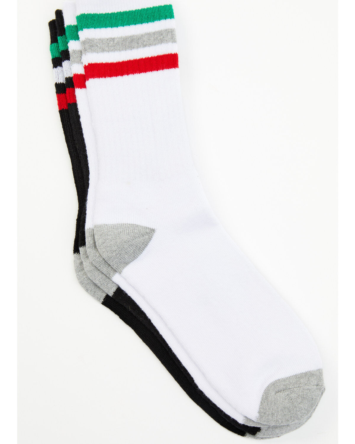 Cody James Men's Mexican Flag Stripe 2-pack Socks 1 169852-cody-james-men-s-mexican-flag-stripe-2-pack-socks-1.jpg