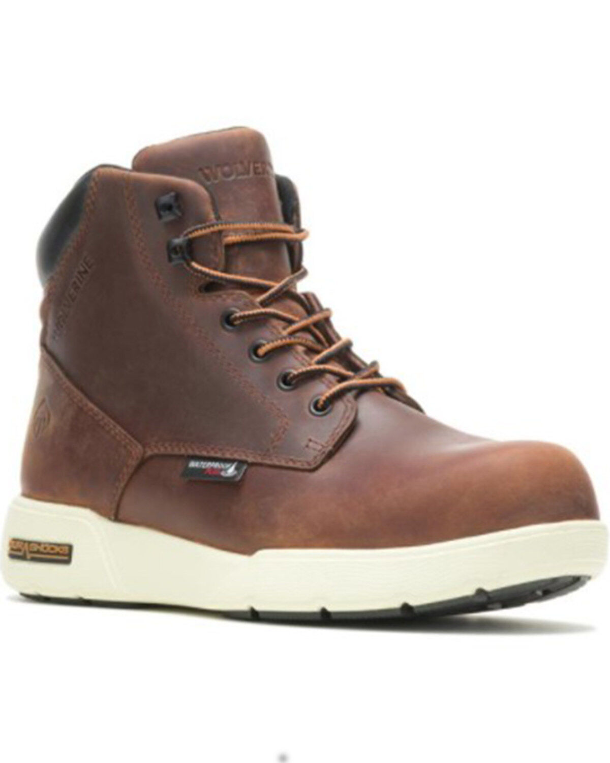 Wolverine Men's Kickstart Durashock 6 Lace-Up Work Boots - Composite Toe