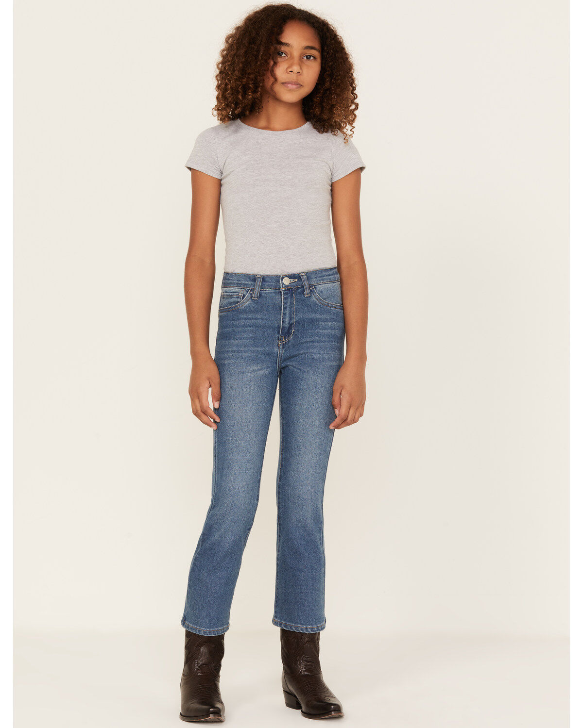 Levi's Girls' Dark Wash High Rise Cropped Flare Jeans 1 173441-levi-s-girls-dark-wash-high-rise-cropped-flare-jeans-1.jpg