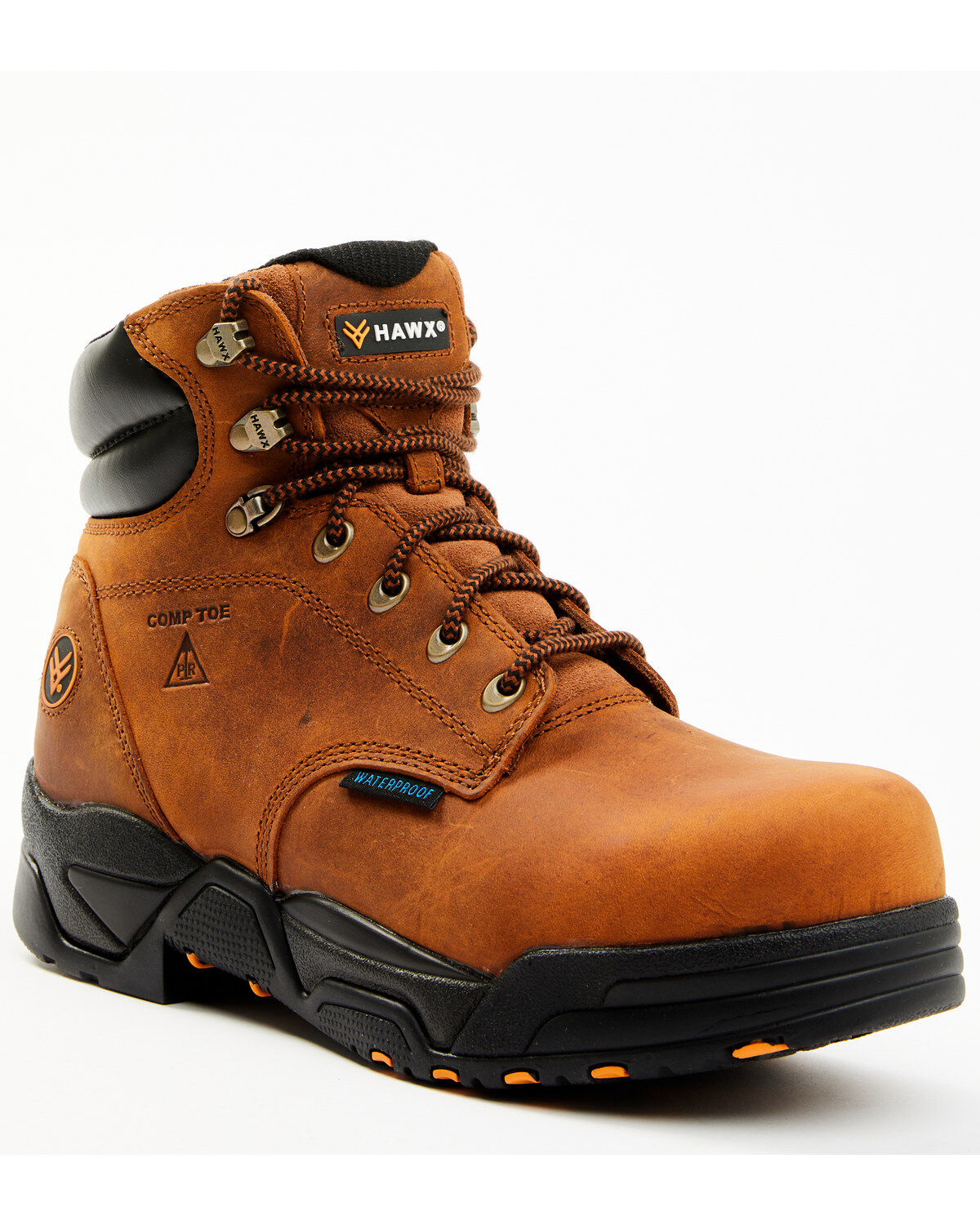 Hawx Men's Enforcer 6 Lace-Up Waterproof Hiking Work Boot - Composite Toe