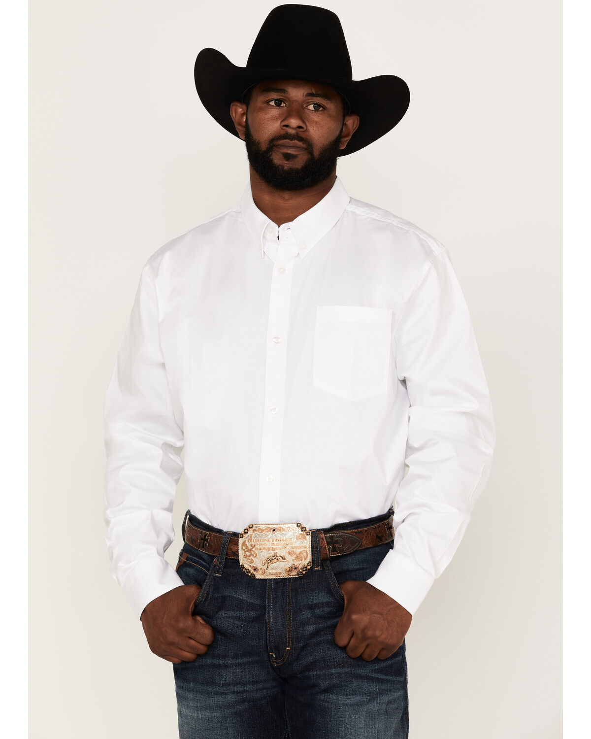 RANK 45® Men's Basic Twill Long Sleeve Button-Down Western Shirt - Big 1 176333-rank-45-reg-men-s-basic-twill-long-sleeve-button-down-western-shirt-big-1.jpg