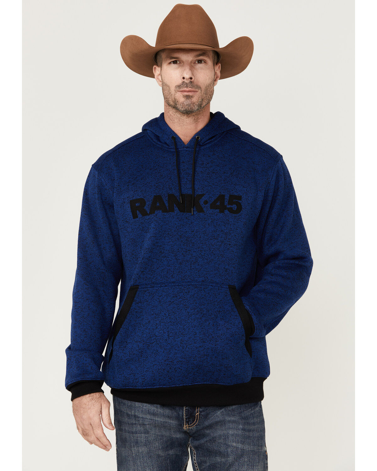 RANK 45® Men's Ranhan Logo Hooded Sweatshirt