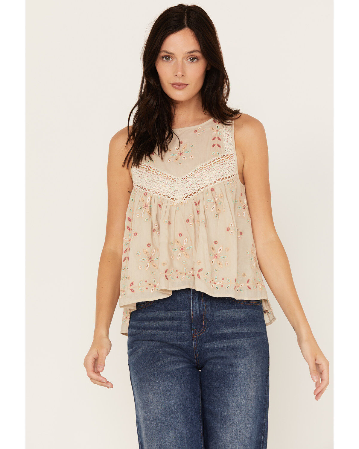 Cleo + Wolf Women's Embroidered Halter Top 1 176768-cleo-wolf-women-s-embroidered-halter-top-1.jpg
