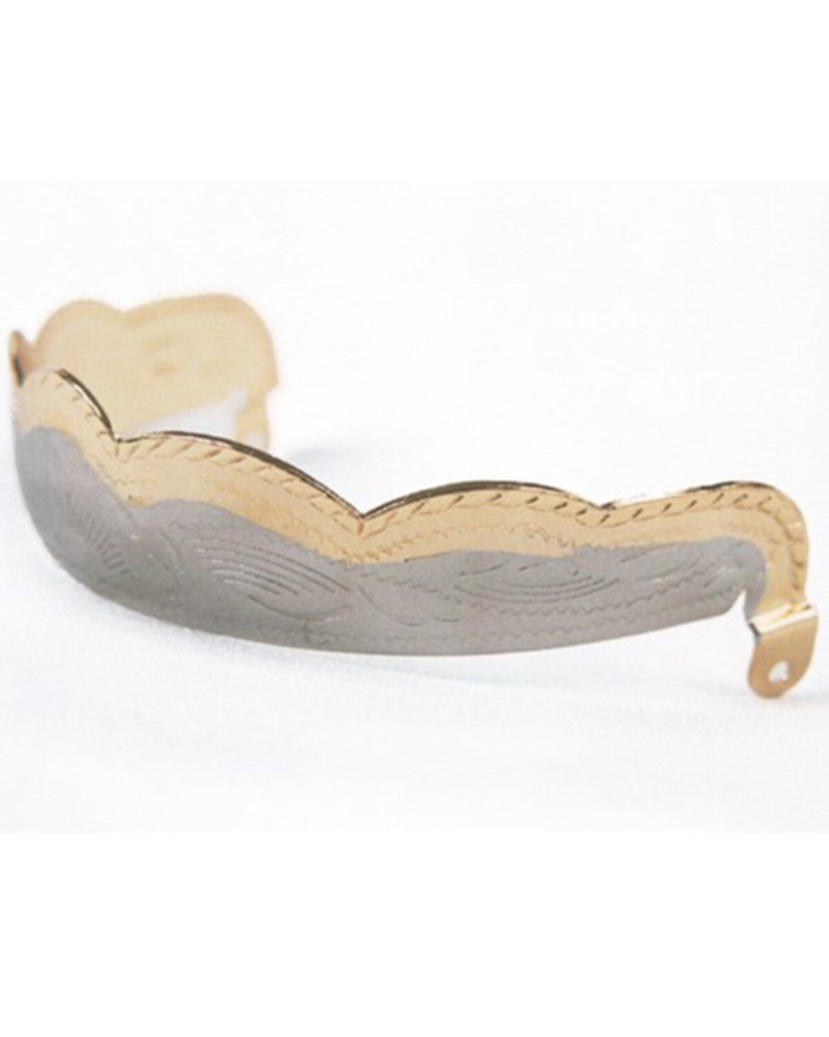 Almax Nickle With Gold Rope Edge Heel Rand