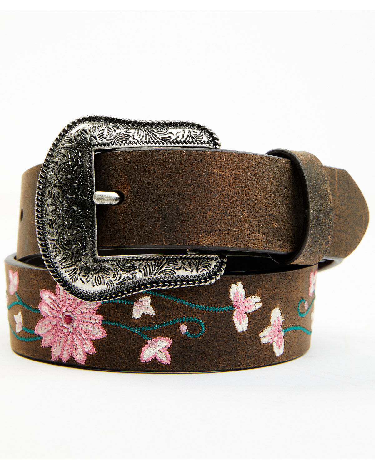 Shyanne Girls' Floral Embroidered Belt