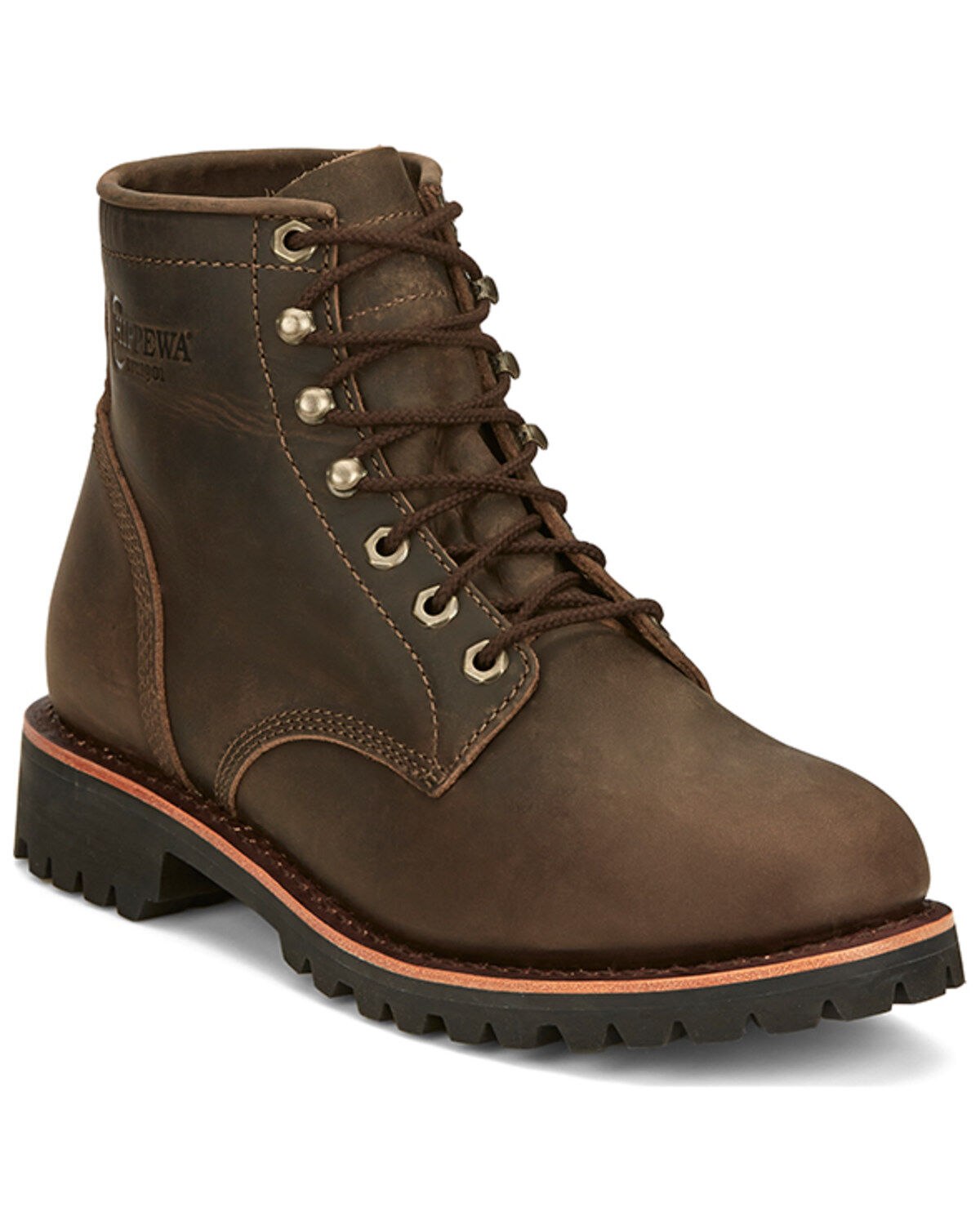 Chippewa Men's Classic 2.0 Wood 6 Work Boots - Round Toe