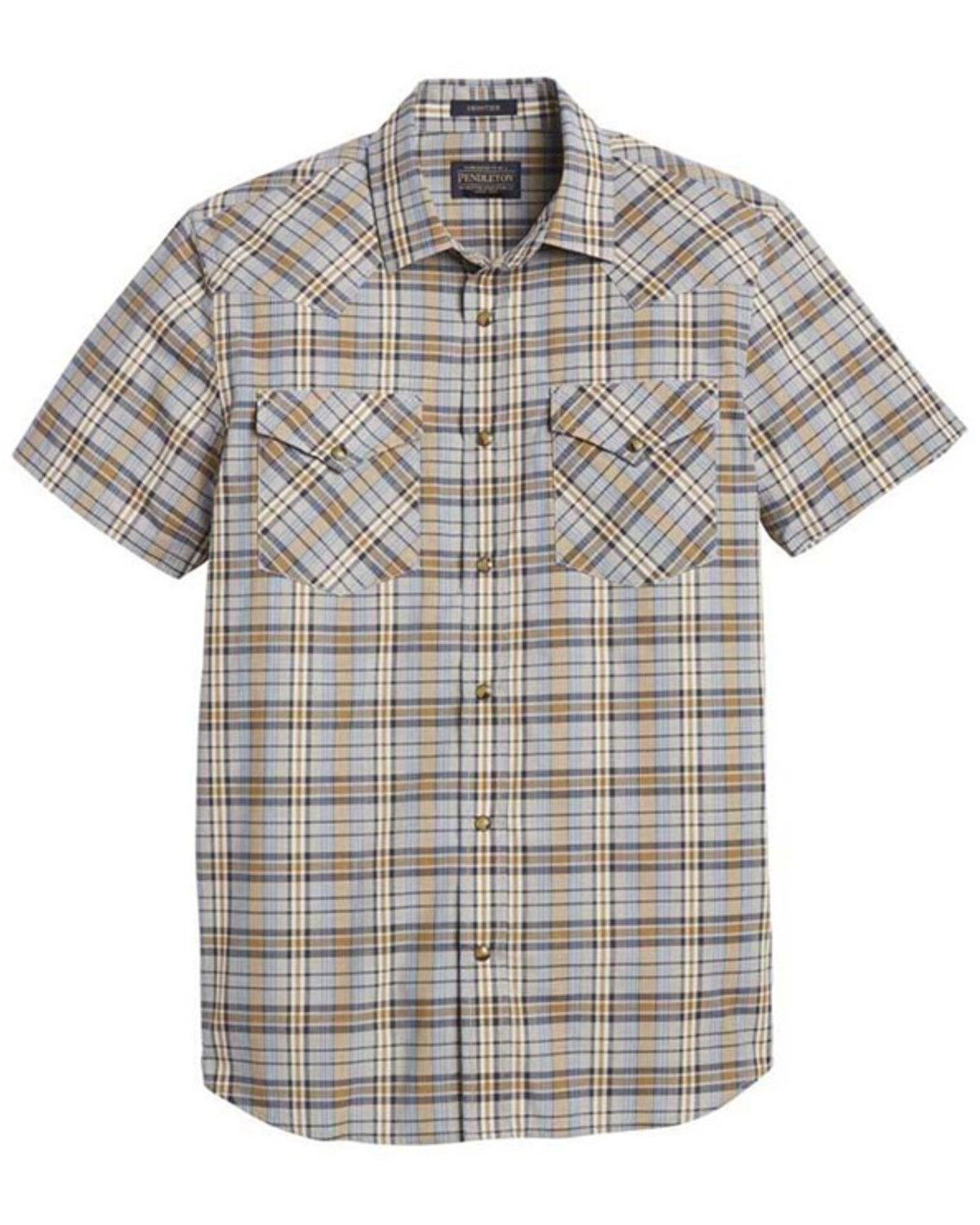 Pendleton Men's Frontier Plaid Western Shirt