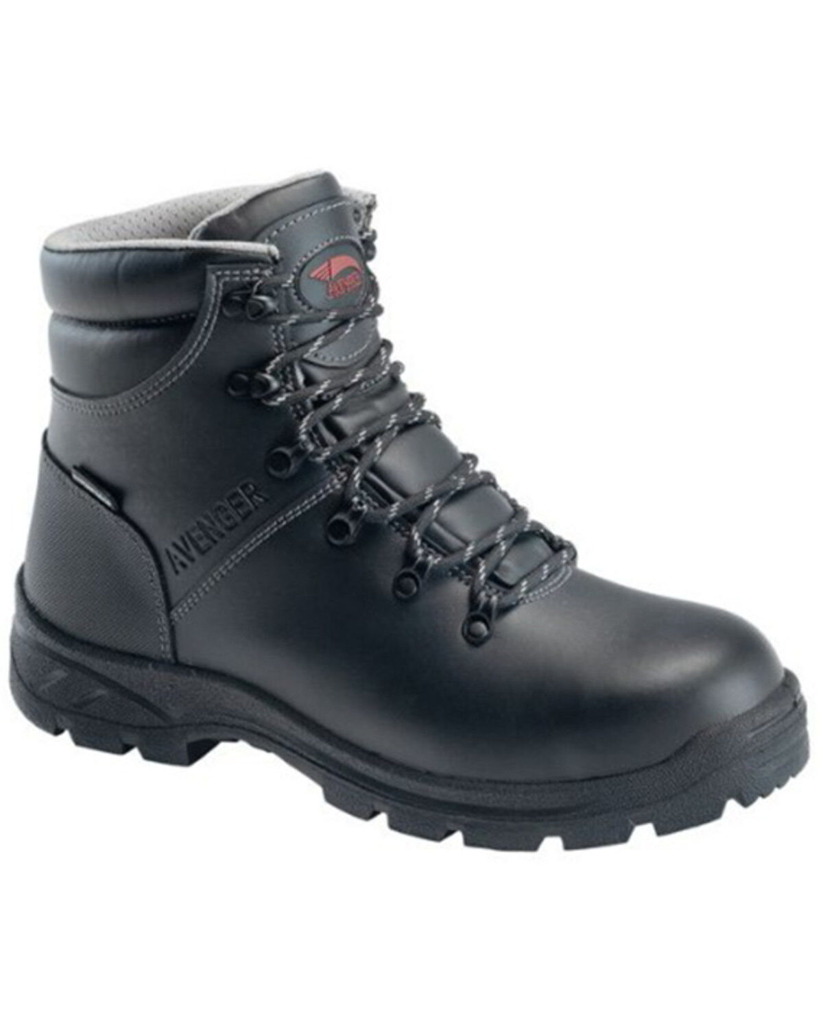Avenger Men's 8624 Builder Mid 6 Waterproof Lace-Up Work Boots - Soft Toe