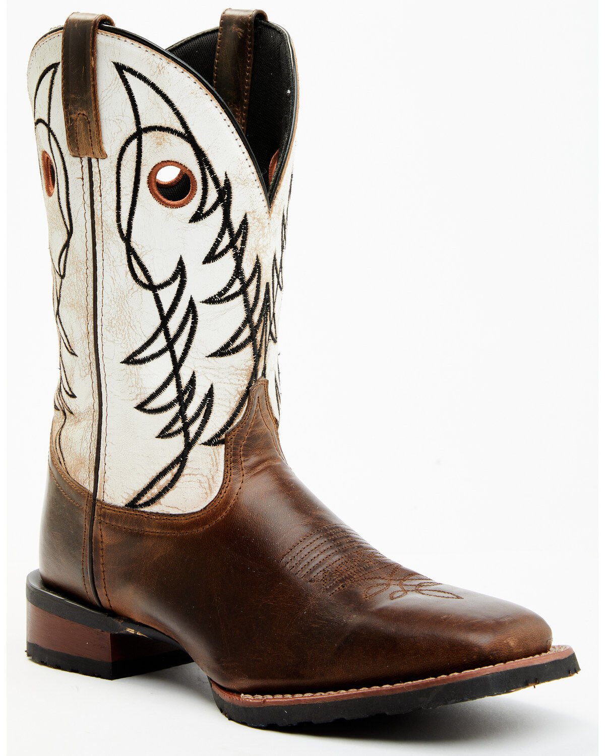 Laredo Men's Ripley Western Performance Boots - Broad Square Toe