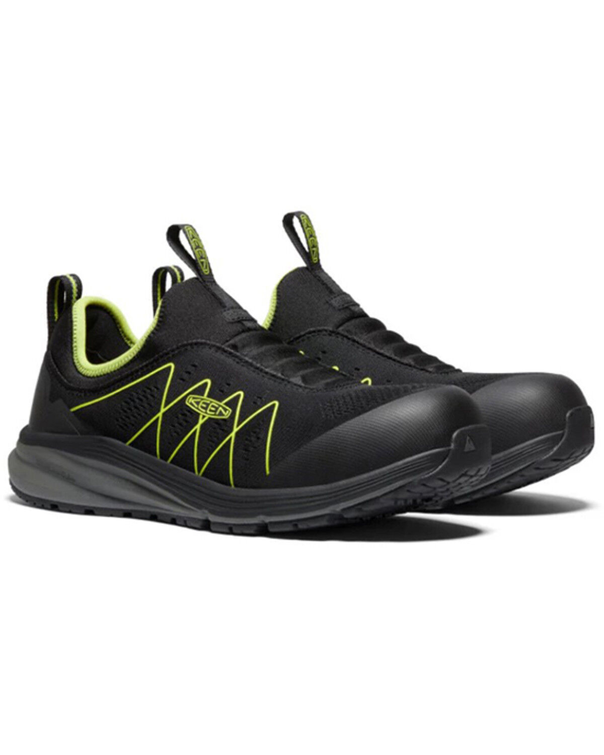 Keen Men's Vista Energy Shift Slip-On Work Sneakers - Carbon Toe