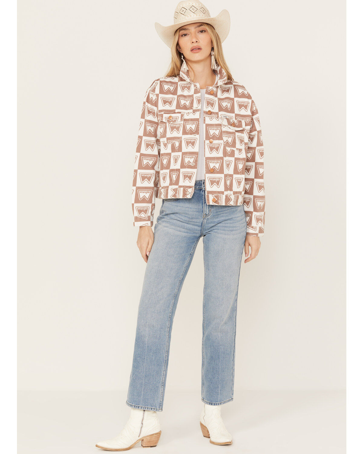 Wrangler Women's Heritage Signature Print Cut Off Jacket 1 183878-wrangler-women-s-heritage-signature-print-cut-off-jacket-1.jpg