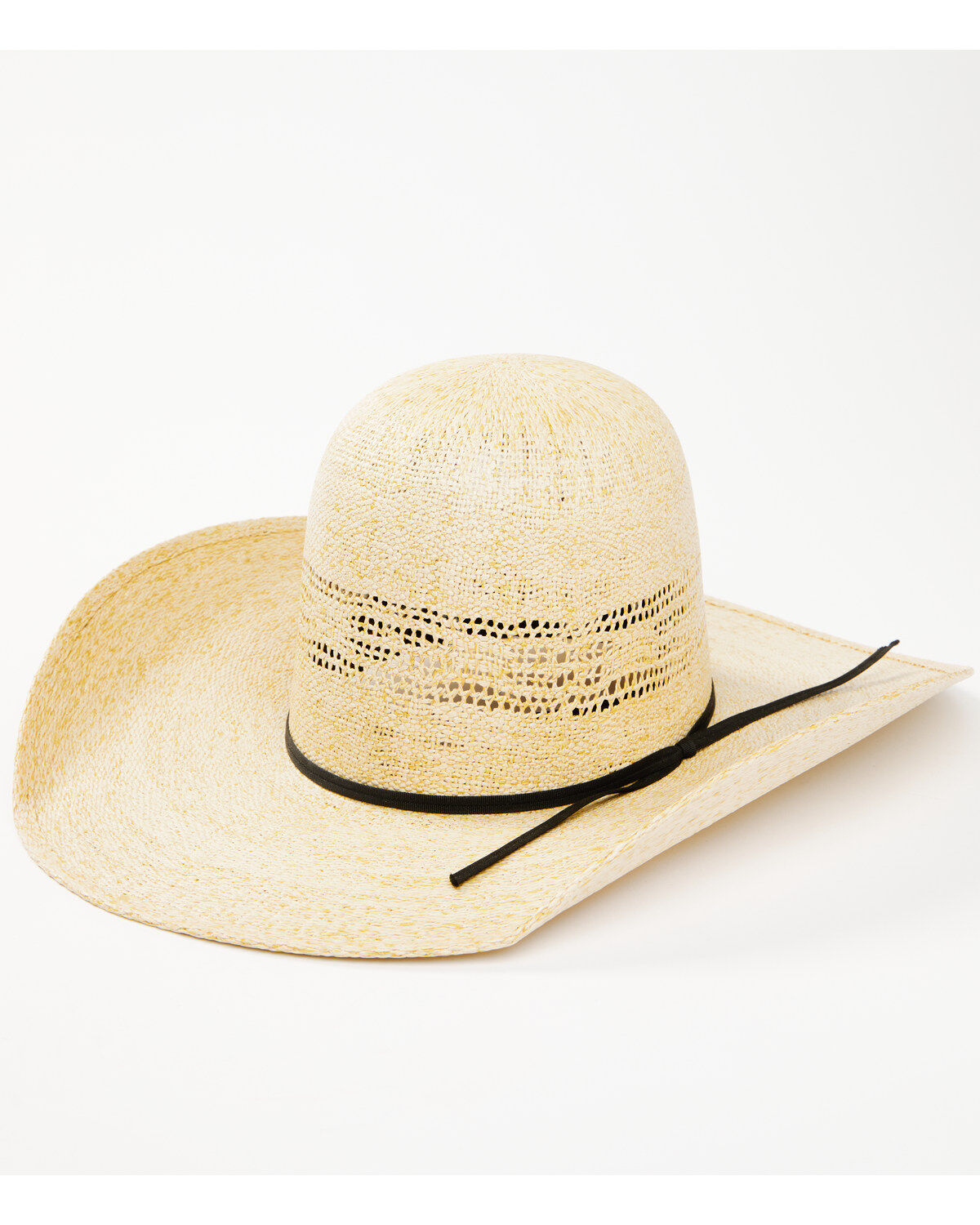 Rodeo King Broken Horn 25X Straw Cowboy Hat