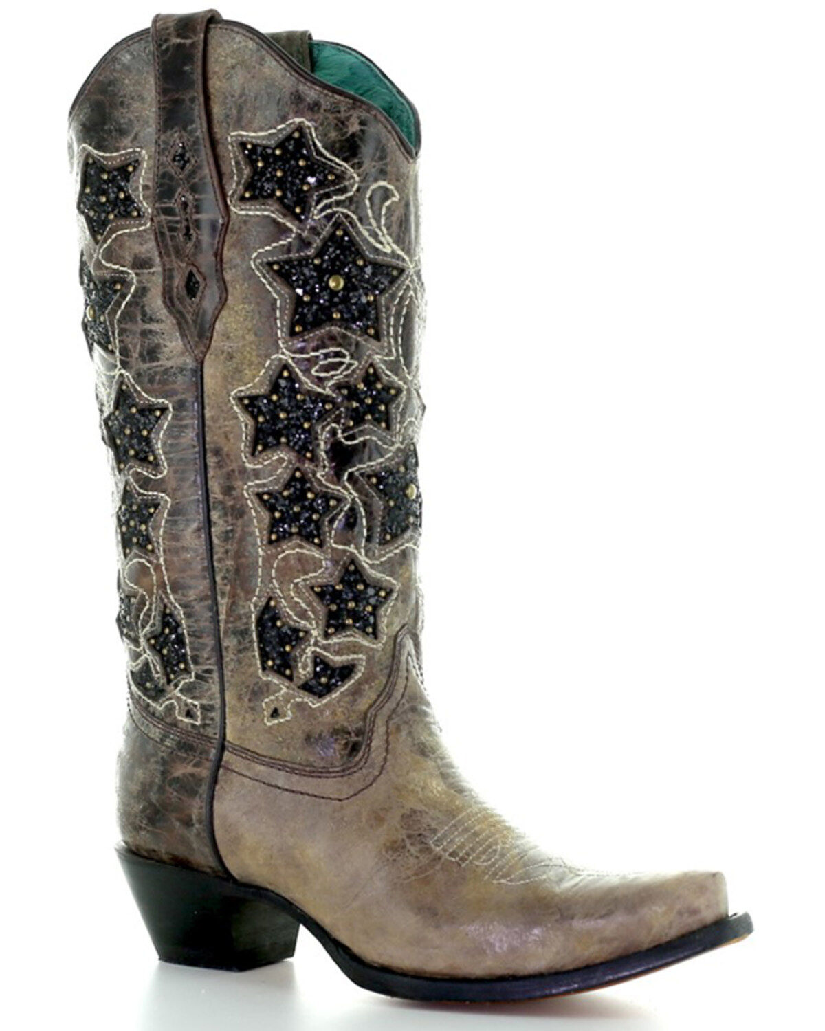 Corral Women's Glitter Star Western Boots - Snip Toe 1 186318-corral-women-s-glitter-star-western-boots-snip-toe-1.jpg