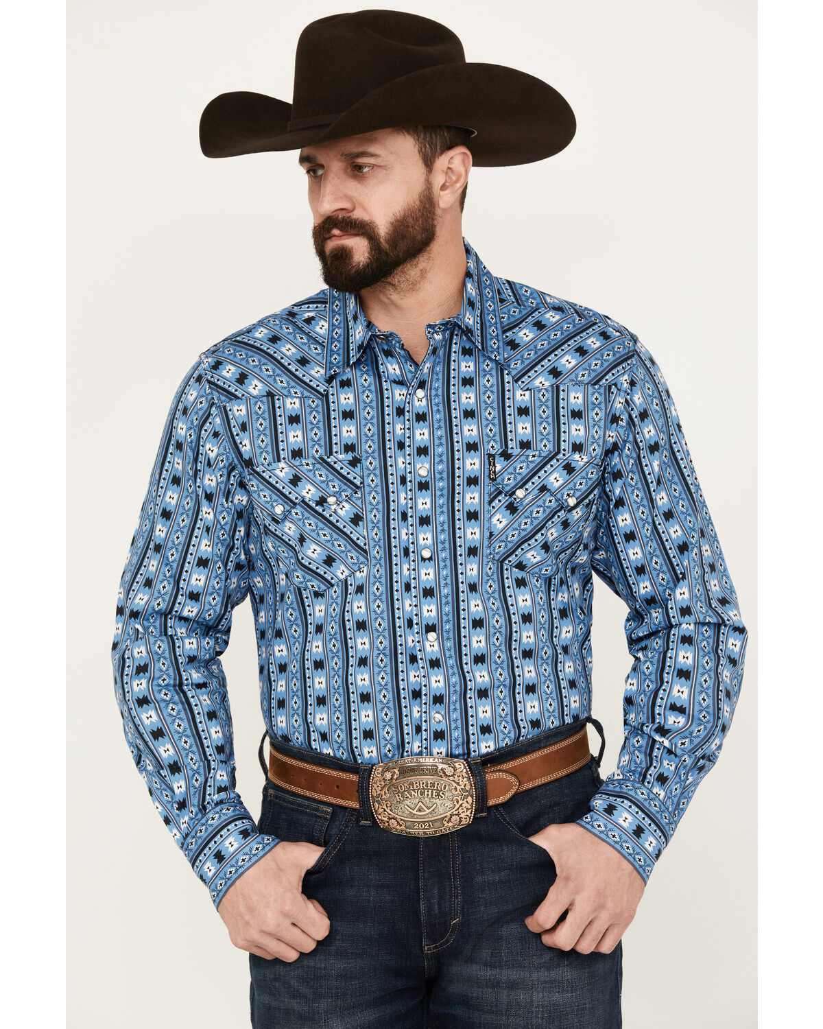 Cinch Men's Southwestern Print Long Sleeve Western Snap Shirt 1 187059-cinch-men-s-southwestern-print-long-sleeve-western-snap-shirt-1.jpg