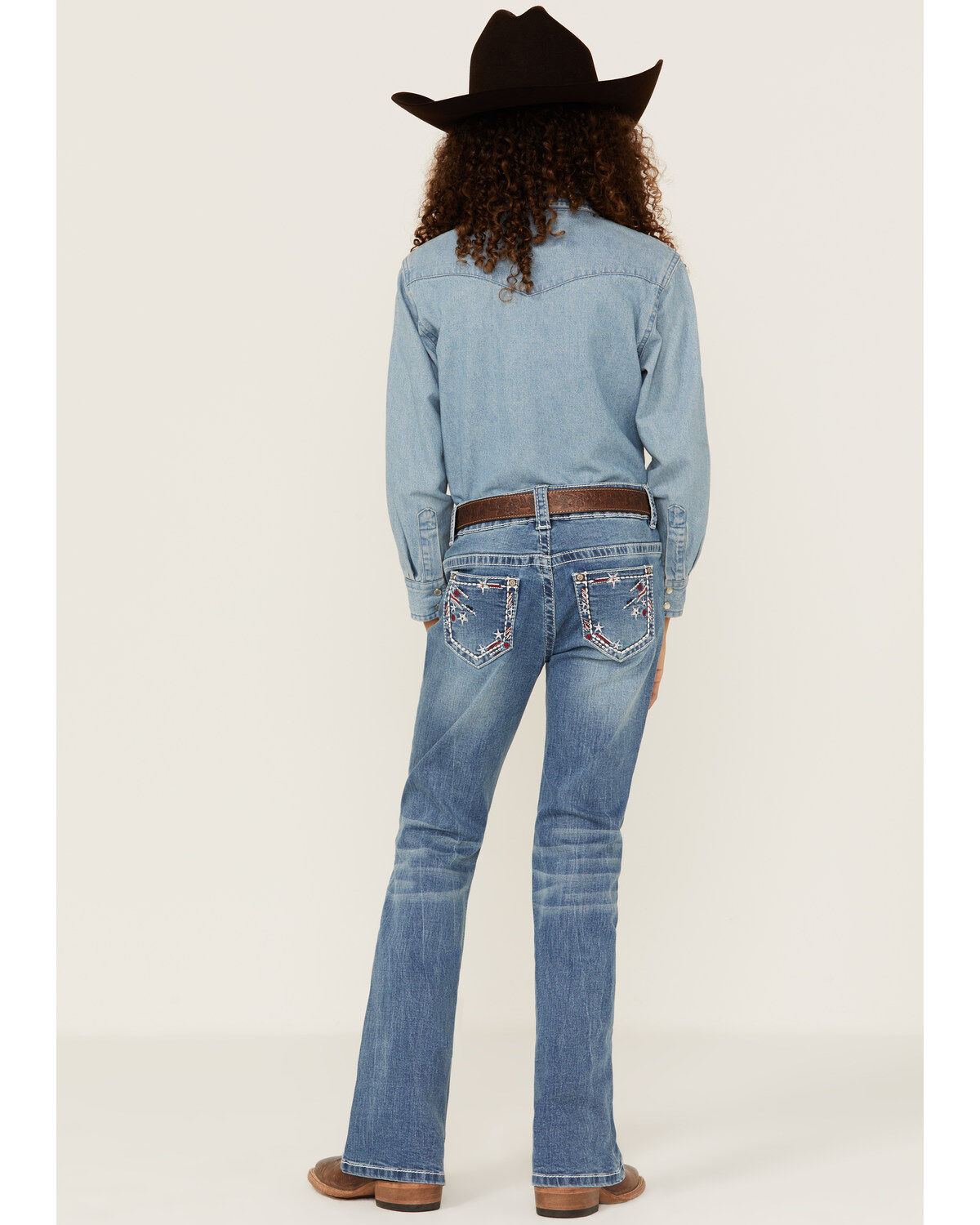 Shyanne Girls' Americana Stars Pocket Bootcut Jeans 1 189604-shyanne-girls-americana-stars-pocket-bootcut-jeans-1.jpg