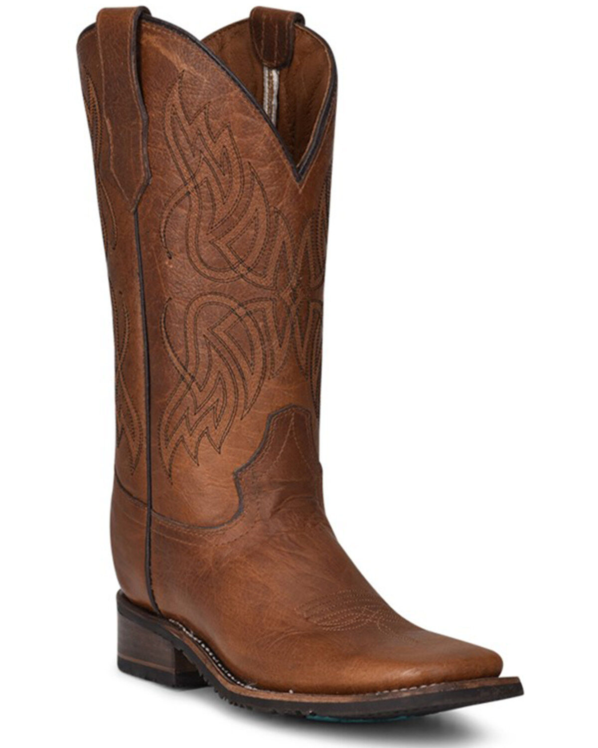Circle G Women's Embroidered Leather Western Boots - Broad Square Toe 1 190133-circle-g-women-s-embroidered-leather-western-boots-broad-square-toe-1.jpg
