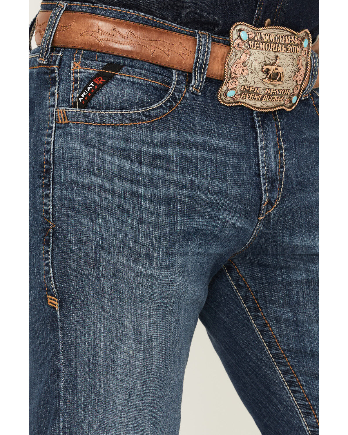 Ariat Men's FR M7 Slim Duralight Stretch Basic Straight Jeans