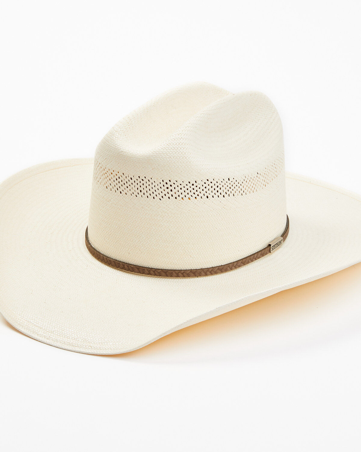 Stetson Plait 10X Straw Cowboy Hat