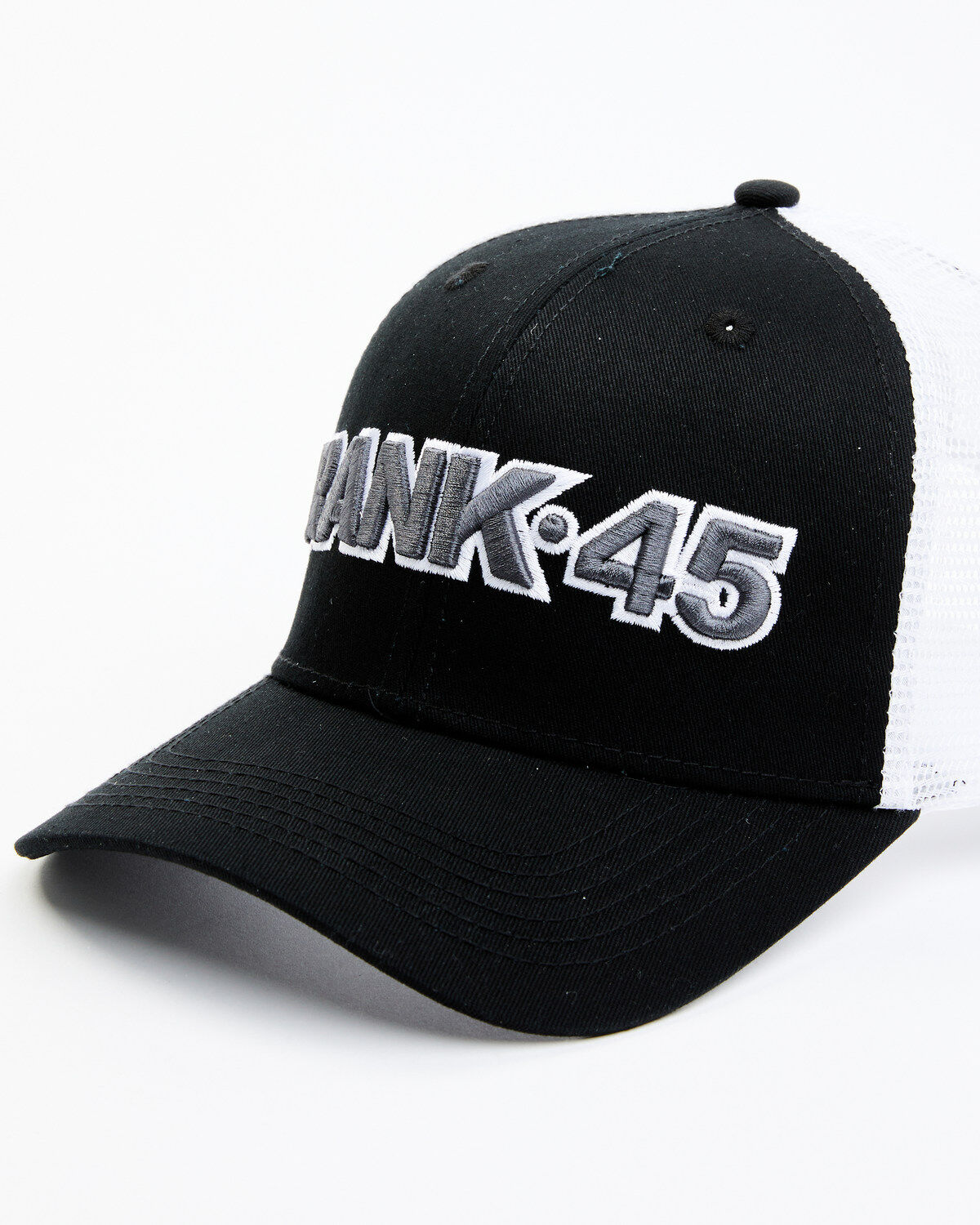 RANK 45&reg; Men's Embroidered Logo Mesh-Back Ball Cap