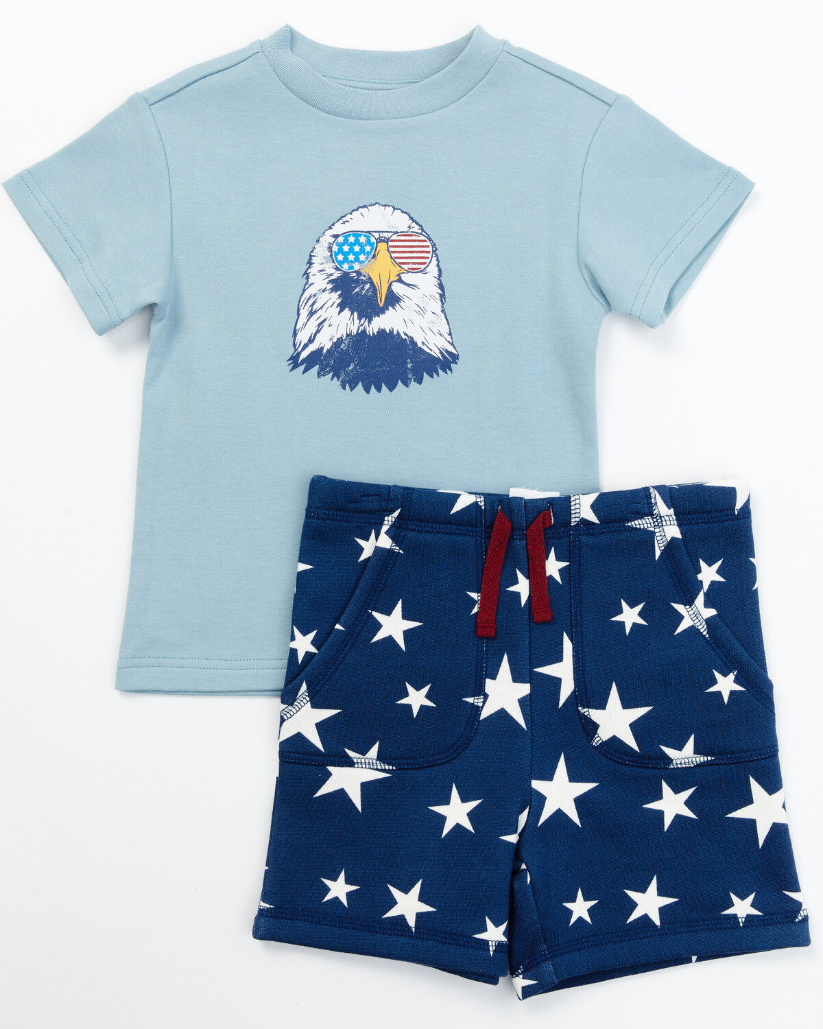 Cody James Toddler Boys' USA Shirt and Shorts - 2 Piece Set 1 197383-cody-james-toddler-boys-usa-shirt-and-shorts-2-piece-set-1.jpg