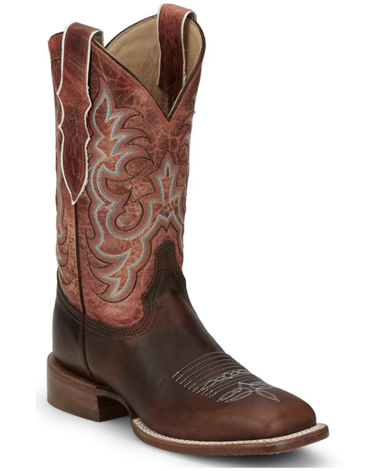 Justin Women's Stoneage Western Boots - Broad Square Toe 1 198533-justin-women-s-stoneage-western-boots-broad-square-toe-1.jpg