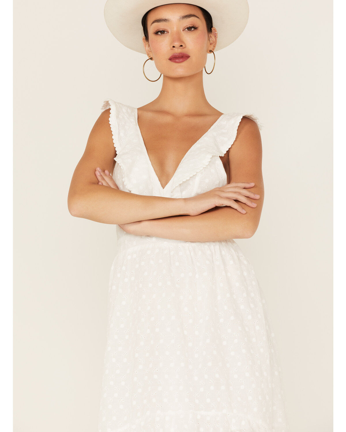 Molly Bracken Women's Ruffle Trim Cross Back High-Low Dress 1 199096-molly-bracken-women-s-ruffle-trim-cross-back-high-low-dress-1.jpg