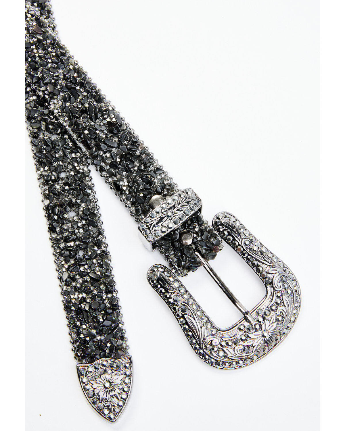 Shyanne Women's Mesh Bling Western Belt