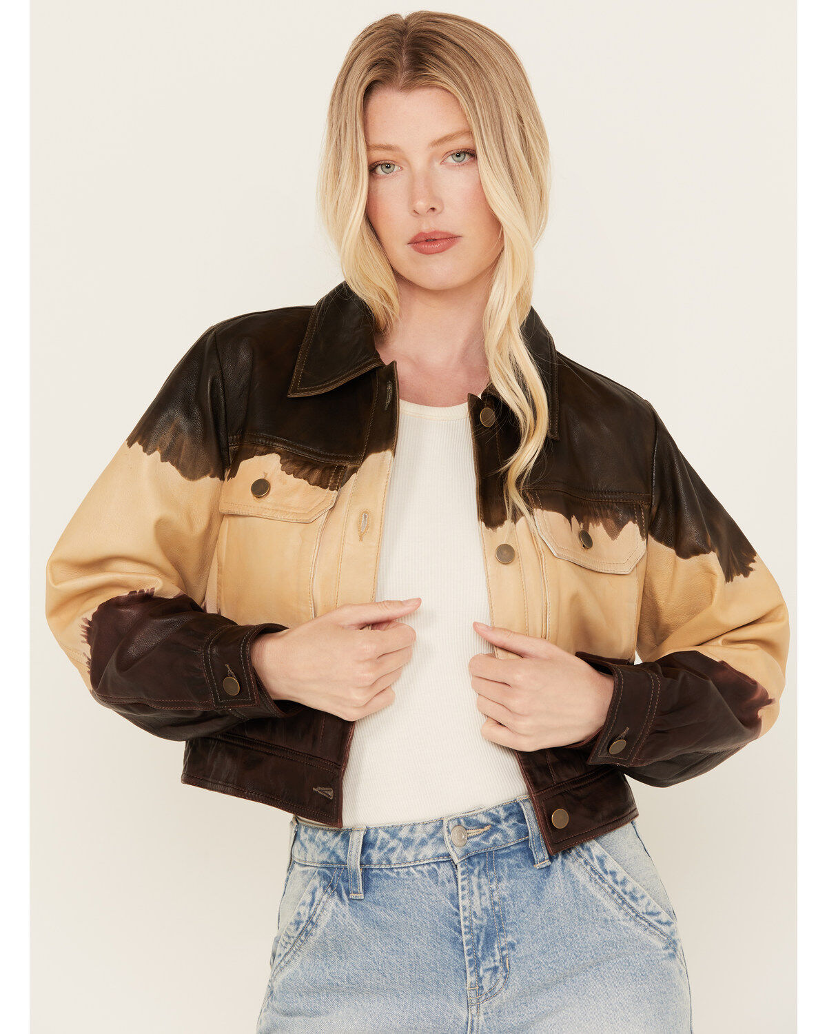 Cleo + Wolf Women's Ombre Cropped Leather Jacket 1 200853-cleo-wolf-women-s-ombre-cropped-leather-jacket-1.jpg