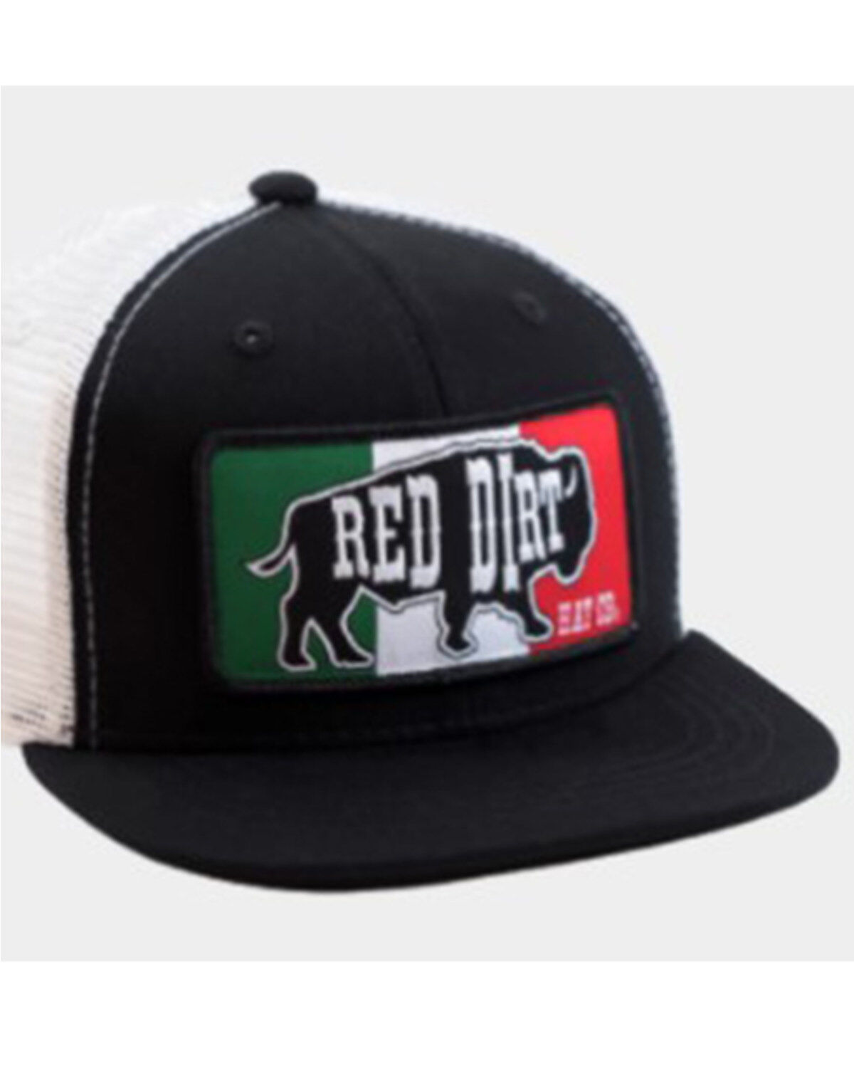 Red Dirt Hat Kid's Mesh Back Mexican Flag Patch Cap 1 202625-red-dirt-hat-kid-s-mesh-back-mexican-flag-patch-cap-1.jpg