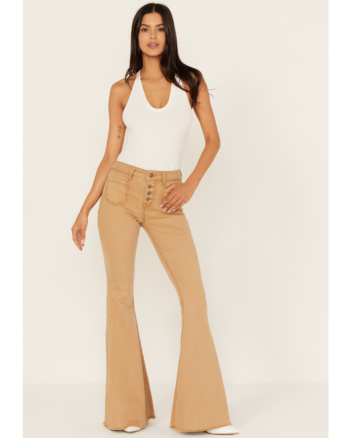 Shyanne Women's Iced Coffee High Rise Stretch Super Flare Jeans 1 203507-shyanne-women-s-iced-coffee-high-rise-stretch-super-flare-jeans-1.jpg